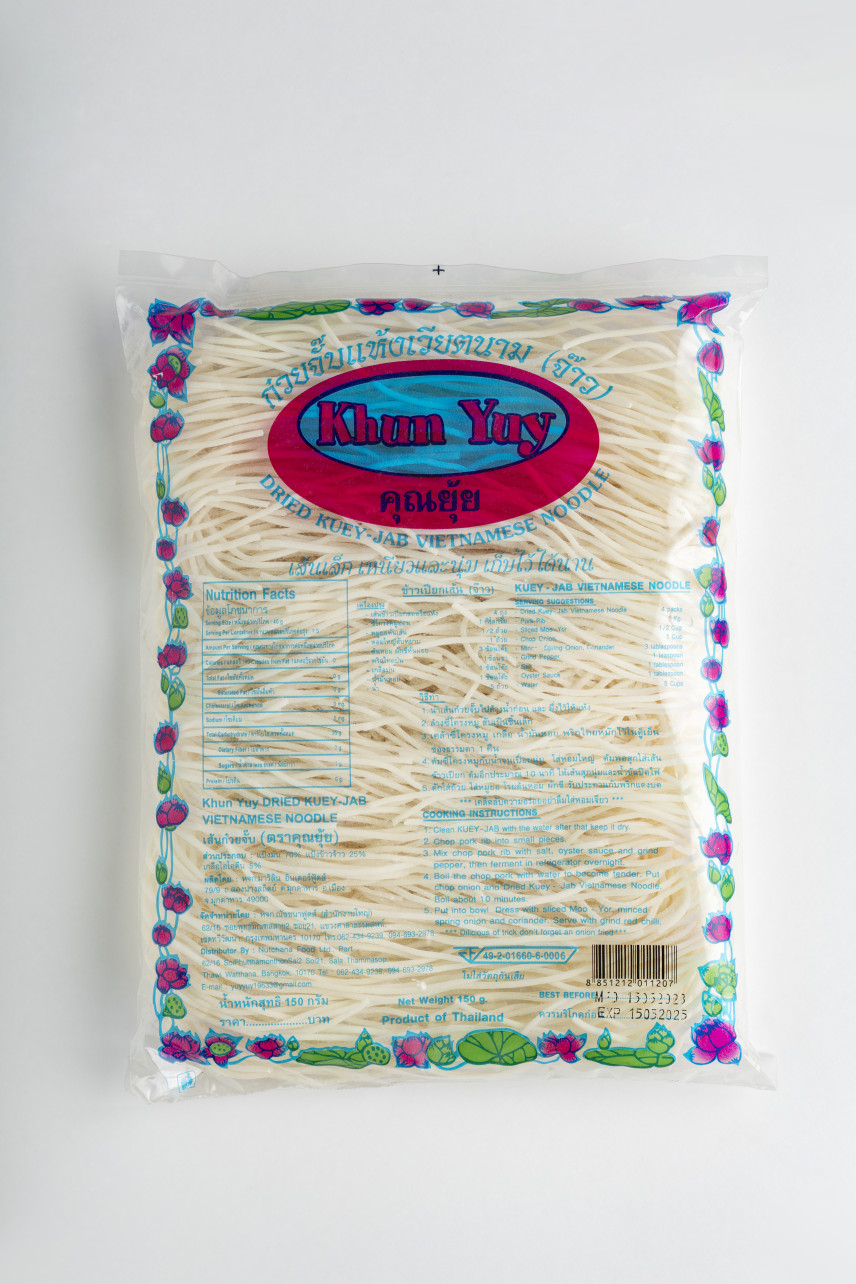 Khun Yui Brand Dried Vietnamese Kuay Jap (Cháo/Bánh Phở)